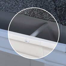 AmeriMax 5309257 7 in. White Gutter Spike - Pack of 10