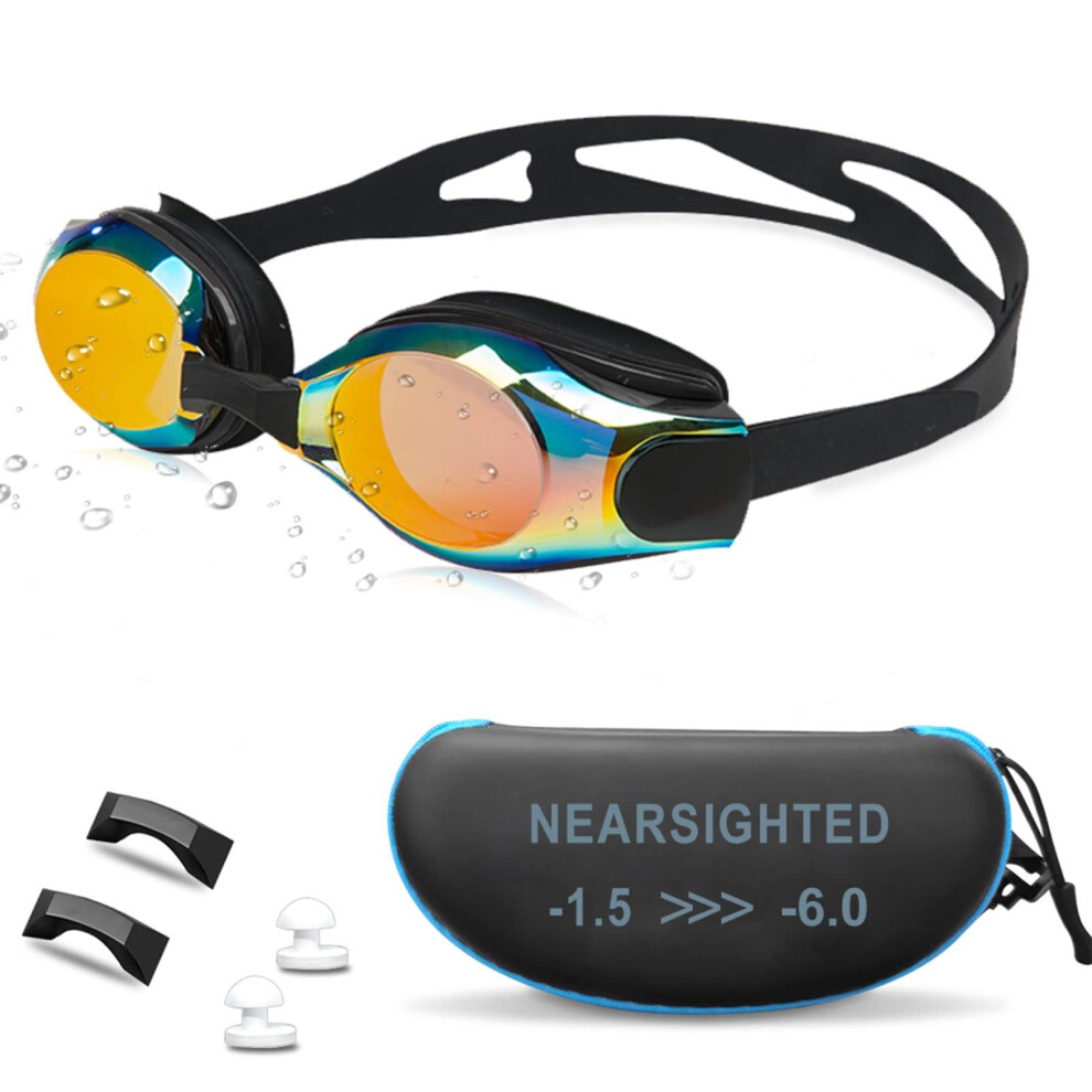 Aikotoo Keine Undichte Schwimmbrille F R Kurzsichtigkeit-image
