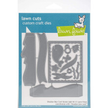 Lawn Fawn Dies - Shadow Box Card Ocean Add-On (LF1705)