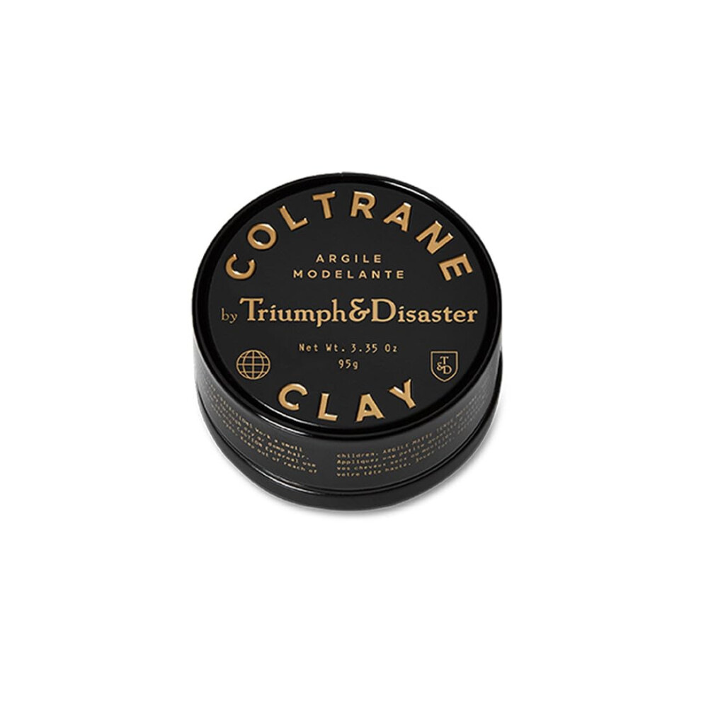 Triumph & Disaster | Coltrane Clay Hair Pomade | Tenue moyenne pour cheveux fins