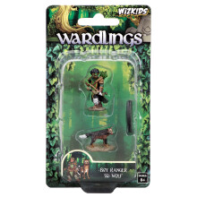 RPG fig rky WizKids Wardlings: Chlapec Ranger a vlk