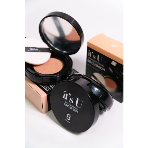 Sistar BB Cushion με κάλυψη πλήρους και φυσική λάμψη (Μεσαίο) 2