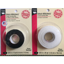 Bundle Stitch Witchery Saumband Regul  r 58 Schwarz 13 Yards 58 Wei   20 Yards Schmelzklebeband