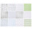 Martha Stewart Snowflake 6x6 Papada de papel 6 x 6 polegadas multicolor 2