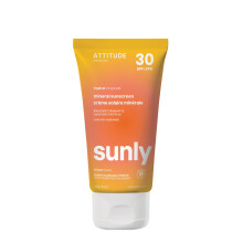 ATTITUDE Αντηλιακό με Οξείδιο Ψευδαργύρου, SPF 30, EWG Verified, Ευρεία Προστασία UVA/UVB
