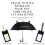 Kate Spade New York Σιλικόνης Ετικέτα Αποσκευών με Ανθεκτικό Ιμάντα, Μαύρη Γάτα 5