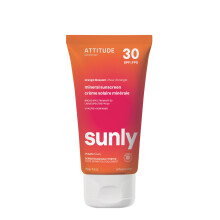 ATTITUDE Αντηλιακό με Οξείδιο Ψευδαργύρου, SPF 30, EWG Verified, Ευρεία Προστασία UVA/UVB