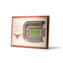 YouTheFan NCAA Texas Longhorns 5-Layer StadiumView 3D Wall Art - Darre | 5028632