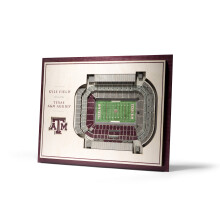 YouTheFan NCAA Texas A&M Aggies 5 couches StadiumView Dcoration murale 3D Kyle Field