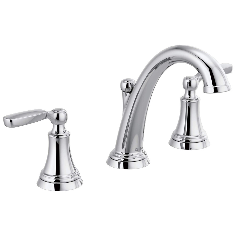 Delta Faucet Woodhurst Widespread Bathroom Faucet Chrome Bathroom Fau 034449871495