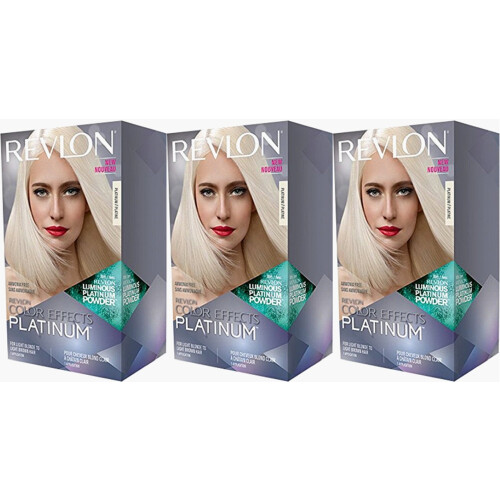 Revlon Revlon Colorsilk Χρώμα Εφέ Ανάδειξης, Πλατινένιο, 3 Τεμάχια
