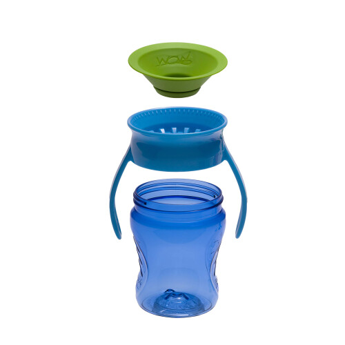 Wow Cup για Μωρά 360 Εκπαιδευτικό Ποτηράκι, Μπλε, 7 oz / 207 ml 2
