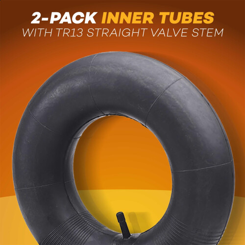 (2-Pack) AR-PRO Exact Replacement Inner Tubes with TR13 Straight Valve 2