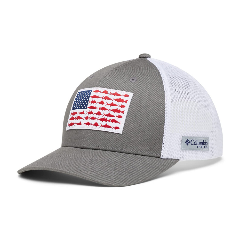 columbia Mens PFg Fish Flag Snapback Ball cap Breathable Adjustable