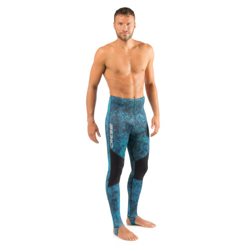 Cressi Cressi Hunter Rash Guard Pants  Camo Blue  XL 1