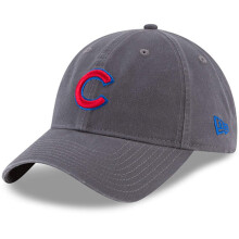 Chicago Cubs New Era Logo Secund rio Classic Classic 9Twenty Ajusta Chapita grafite