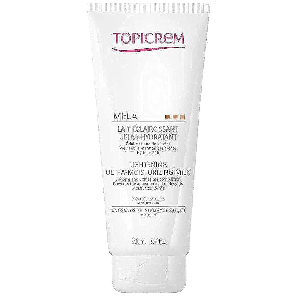 Onderwerprem Topicrem Mela Lightening Ultra-Moisturizing Milk 200Ml