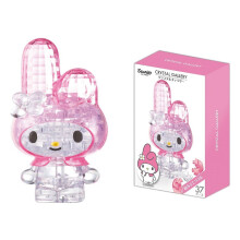 Hanayama 37 Piece Crystal Gallery My Melody 3-dimensionellt pussel