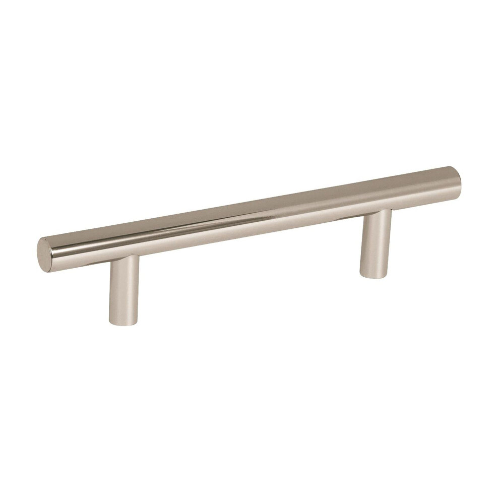 Amerock | Cabinet Pull | Polished Nickel | 3-3/4 inch (96 mm) Center to Center | Bar Pulls | 10 Pack | Drawer Pull | Drawer Handle | Cabinet Hardware-image-OPC-PFRPM8N-NEW