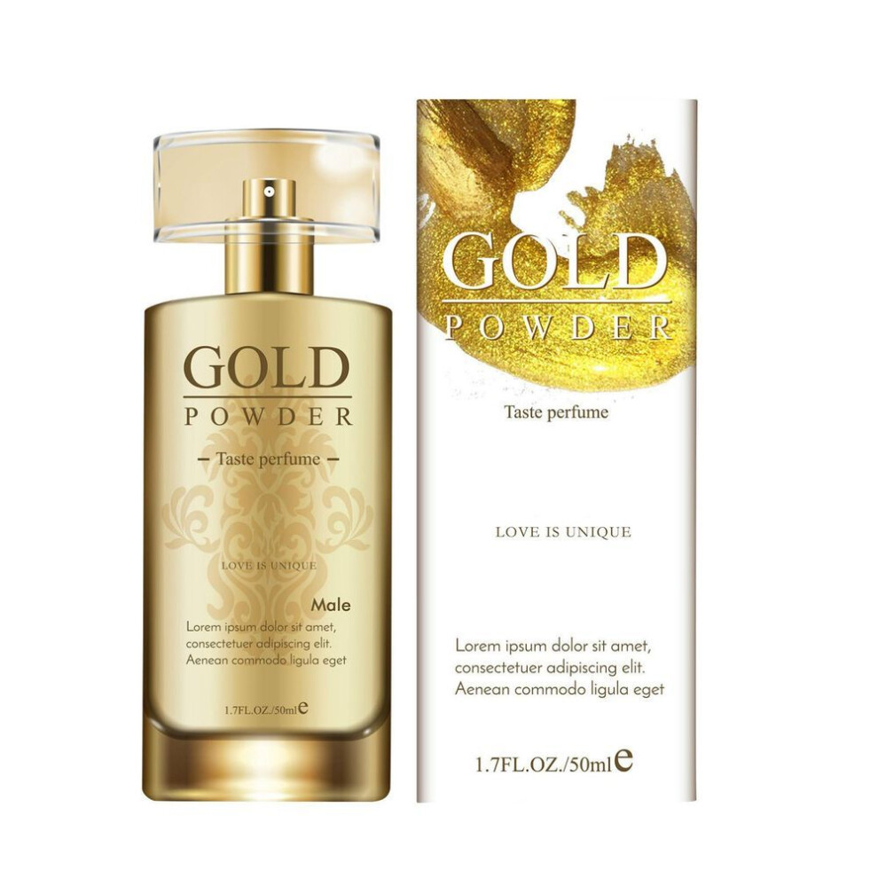 (gold, One Size) Pheromone Gold Powder Perfume, Perfume To Attract Opposite Gender. Pheromone Perfume, Indispensable Oil Perfume For Dating 50ml