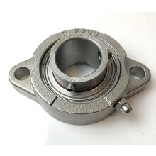 ROLAMENTO, 1pol DIA, FLANGE 2 FUROS EM AÇO INOX