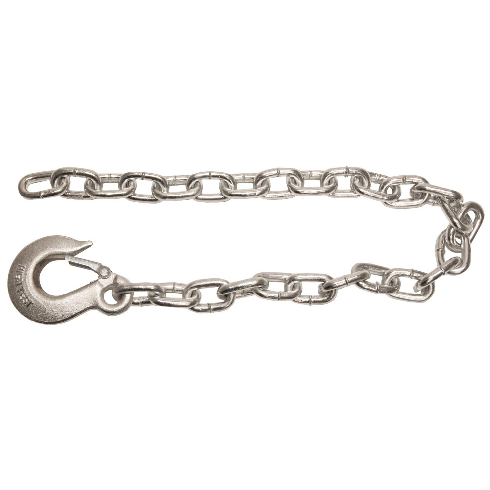 Buyers Products B03835sc Class 4 Trailer Safety Chain With Forged Slip Hook Zinc Plated 35 Chain 38 Chain Diameter 30 P 724920063616