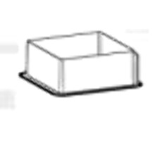 Dakventilatiedeksel Garnish Ring
