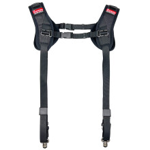 ztowoto kamera skulder dobbelt rem sele Quick release Justerbar dobbelt kamera tether strop med sikkerhedstether og linse reng?ringsklud til DSLR