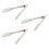Edlund 23 cm (3er-Pack) Premium Edelstahl Schwerlast Zangen 1