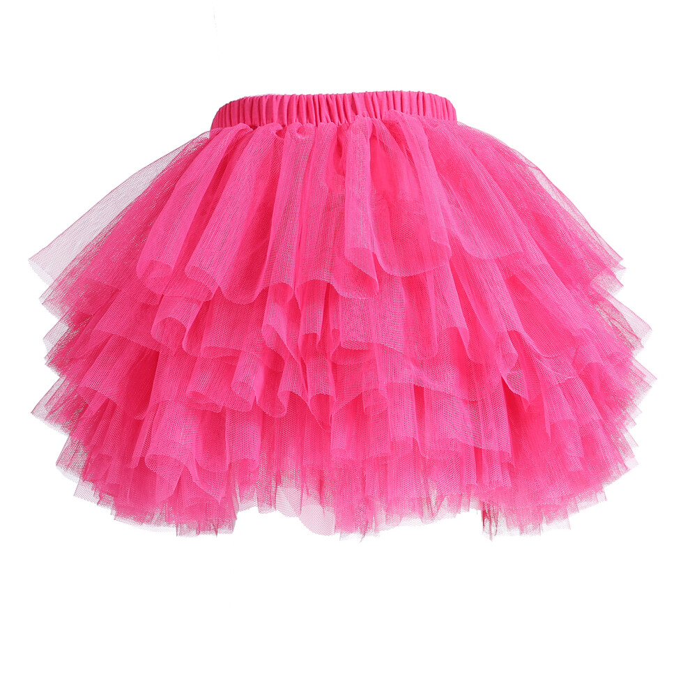 Babymeisjes Tutu Rok Peuter 6 Lagen Tule Tutu's 1-8T-image
