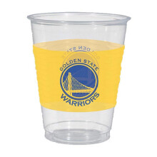 Plastov poh re Amscan Golden State Warriors 473 ml, balenie 25 kusov, viacfarebn