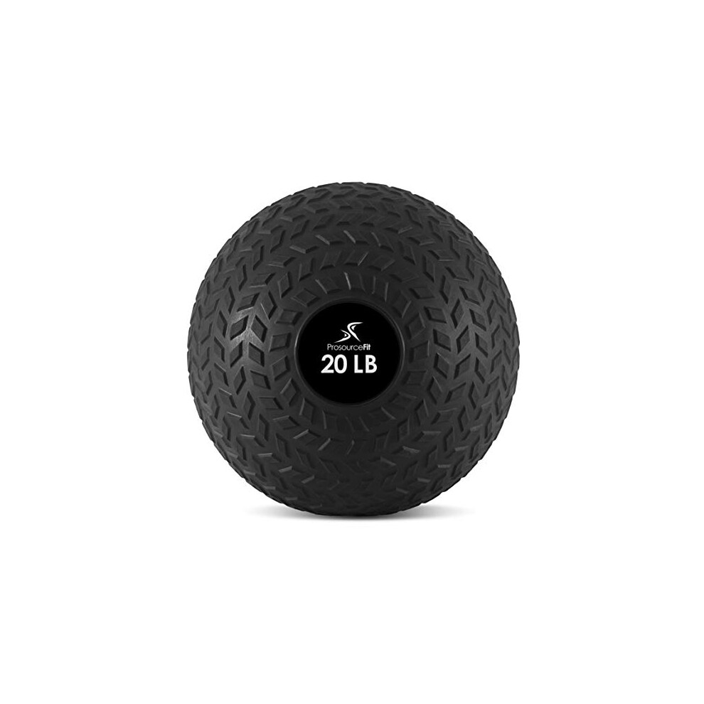 ProsourceFit Slam Medicine Balls 20lbs Tread Textured Grip Dead Weight