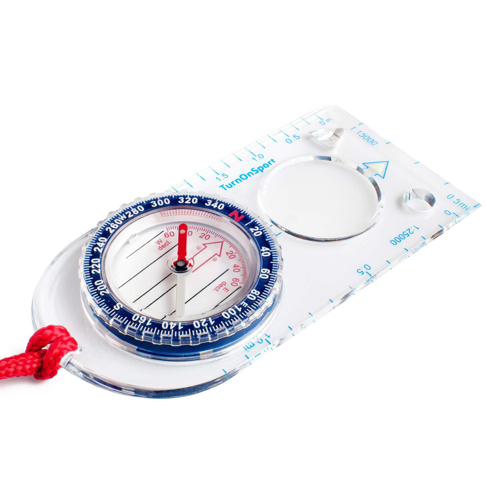Orienteering Compass - Hiking Backpacking Compass | Advanced Scout Com