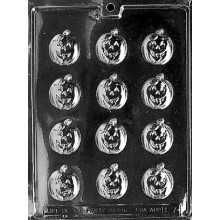 Grandmama's Goodies H007 Pumpkin Mints Halloween Chocolate Candy Soap Mold cu instruc?iuni exclusive de modelare