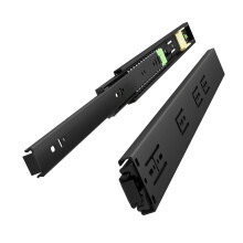 VADANIA 12 Push to Open Lade Schuif VF1245 3Fold Volledig Uitschuifbaar Zware 100lb Laadvermogen Speciaal voor Handgrepen