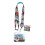 Marvel 68847 Lanière Thor avec porte-carte zip, multicolore 1