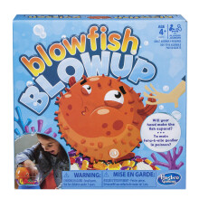 Hasbro Gaming Blowfish Blowup-spil til b?rn fra 4 ?r og opefter