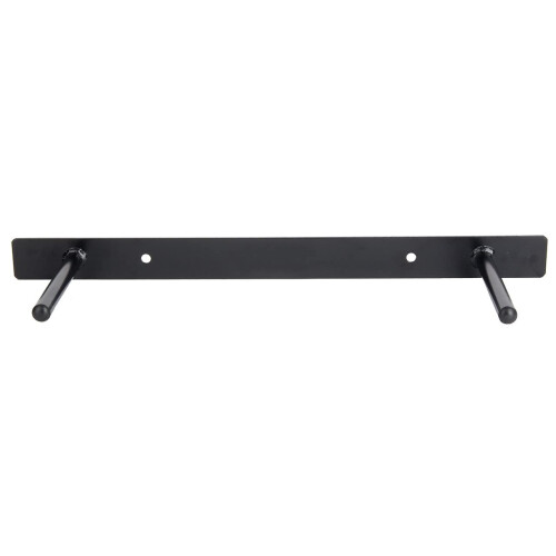 20 width workout mat hanging rack - Black 2
