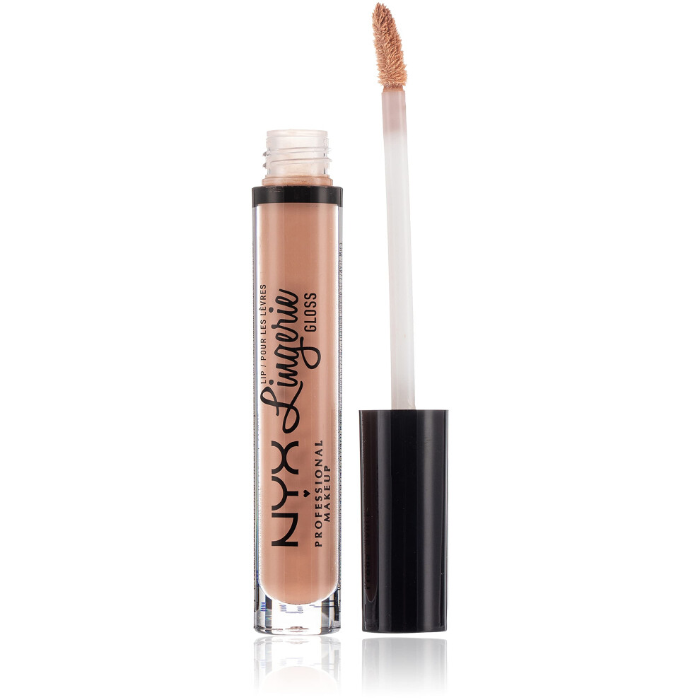 NYX PROFESSIONAL MAKEUP Lip Lingerie Gloss - Sable (Mid-Tone Beige)