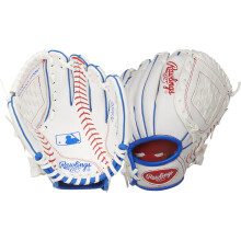 Rawlings | Luva de beisebol juvenil e t-ball da srie PLAYERS | Lanamento da mo direita | 9"""" | Tema de beisebol