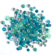 Sada trblietav ch ozd b Buttons Galore 10g hladina mora