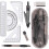 Math Geometry Kit Set 8 Pieces Student Supplies with Shatterproof Stor 1