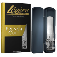 L?gre Reeds - Tenor Saxophone Reed French Cut Strength 2.00 (TSF2.00) - Prmium szintetikus fafvs nd