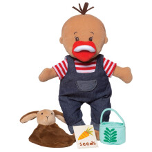 Manhattan Toy Wee Baby Stella Tiny Farmer 12"""" ply ov b bika