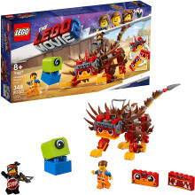 LEGO The Movie 2 Ultrakatty & Warrior Lucy; 70827 Kreativt Byggset för Barn (348 Delar)