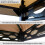 Garden Winds Replacement Canopy for The Pinehurst Grill Gazebo - Stand 5