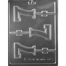 Grandmama's Goodies L056#7 Numarul ?apte 7 Lollipop Birthday Chocolate Candy Soap Mold cu instruc?iuni exclusive de modelare