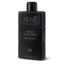 Keune Tinta Cream Developer 12% 40 Volume - 1000mL | Professional Hair Peroxide for Hair Coloring