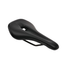 Ergon SM Pro Ergonomischer Fahrradsattel Mountain MTB/Trail Herren Small/Medium Stealth Schwarz
