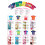 Tulip One-Step Tie-Dye Kit 15-Farben-Party-Kit Standard Regenbogen 4